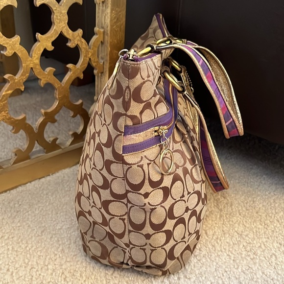 Coach Poppy 1941 shoulder Bag 15x13x5 - Picture 8 of 14